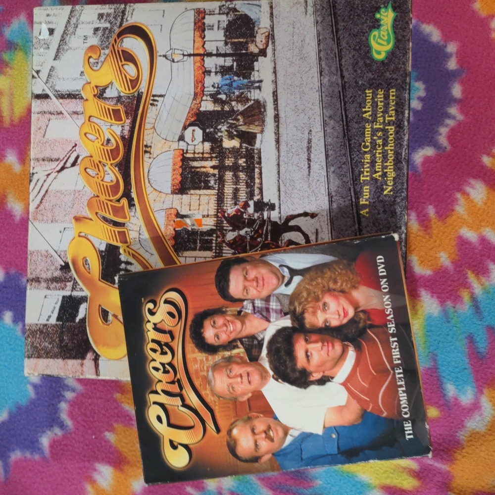 Vintage Cheers Board Game AND Season One DVD